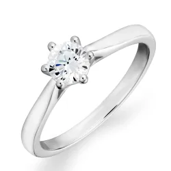 Zirkon Ring aus Silber