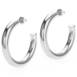 Sistie2ND Aura Large Halbkreolen in Stahl