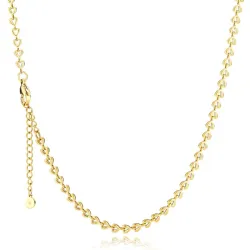 Sistie2ND Victoria Halskette in vergoldetem Edelstahl