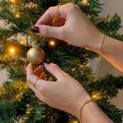 Sistie2ND Victoria Armband in vergoldetem Edelstahl