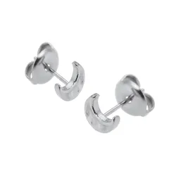 Sistie2ND Sirena Mond Ohrstecker in Stahl