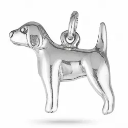 Hunde Anhänger aus Silber