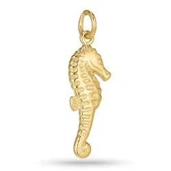 Seepferdchen Anhänger aus vergoldetem Sterlingsilber