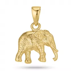 Elefant Anhänger aus vergoldetem Sterlingsilber