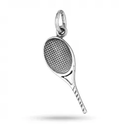 Tennisschläger Anhänger aus Silber
