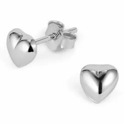 Herz Ohrringe in Silber