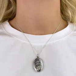 Medaillon Anhänger aus Silber