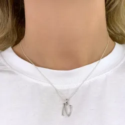 buchstab n Anhänger aus Silber - My Letter