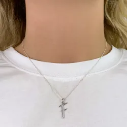 buchstab f Anhänger aus Silber - My Letter