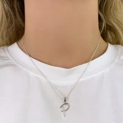 buchstab p Anhänger aus Silber - My Letter