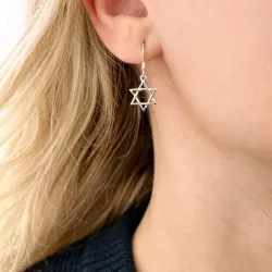 Stern Ohrringe in Silber