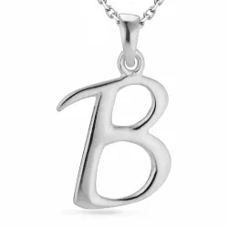 buchstab b Halskette aus Silber und Anhänger aus Silber - My Letter
