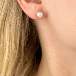 6-6,5 mm Ohrstecker in 8 Karat Gold - Gold Collection