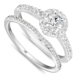 Zirkon Ring aus Silber