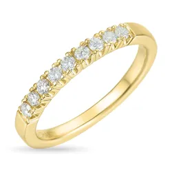 Diamant Memoirering in 14 Karat Gold 0,23 ct