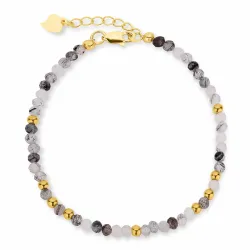 Armband mit Quarz - Loom Stones