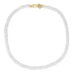 3,5 mm Fußkette mit Süßwasserperle
