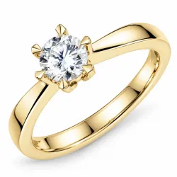 0,50 ct lab grown Diamant Ring in 14 Karat Gold 0,50 ct