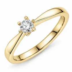 0,30 ct lab grown Diamant Ring in 14 Karat Gold 0,30 ct