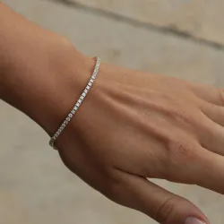 Tennisarmband 5,00 ct aus 14 Karat Gold