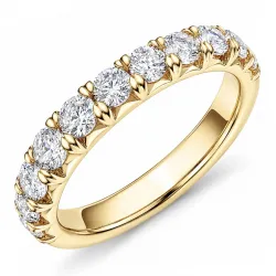 lab grown Diamant Ring in 14 Karat Gold 1,0 ct