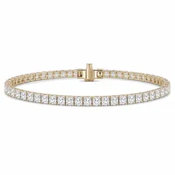 Tennisarmband 5,00 ct aus 14 Karat Gold
