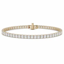 Tennisarmband 4,64 ct aus 14 Karat Gold