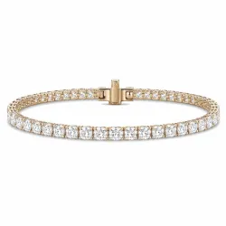 Tennisarmband 5,83 ct aus 14 Karat Gold
