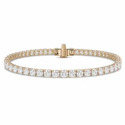 Tennisarmband 7,00 ct aus 14 Karat Gold