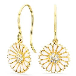 Marguerite Ohrringe in vergoldetem Silber