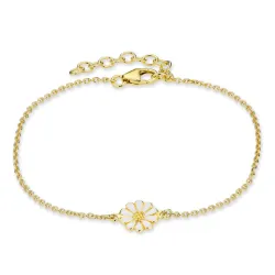 Marguerite Armband aus vergoldetem Sterlingsilber - Maggie