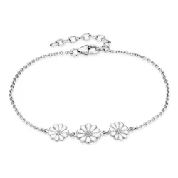 Marguerite Armband aus Silber