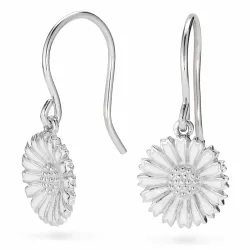 12 mm Marguerite Ohrringe in Silber - Marie