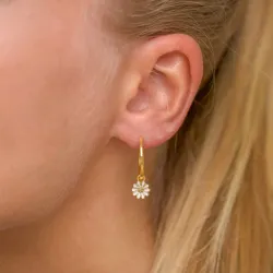 18 mm Marguerite Kreole in vergoldetem Silber - Maggie