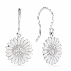 15 mm Marguerite Ohrringe in Silber - Matilda