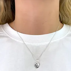 Glaube-Hoffnung-Liebe Anhänger aus Silber - Amoré