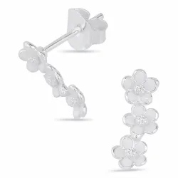 Marguerite Ohrstecker in Silber - Majse