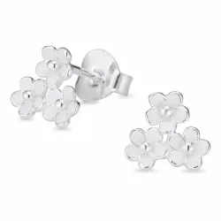 Marguerite Ohrstecker in Silber - Majse