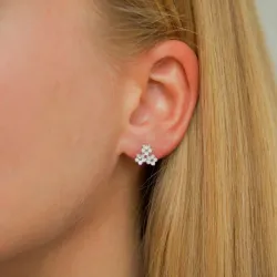 Marguerite Ohrstecker in Silber - Majse