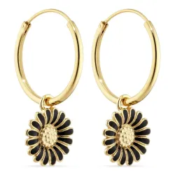 18 mm Marguerite Kreole in vergoldetem Silber - Matilda