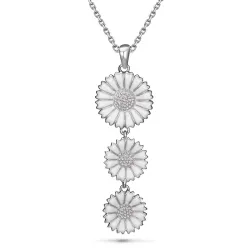 Marguerite Halskette aus Silber - Marie