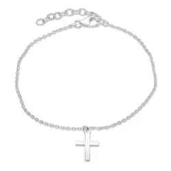 Kreuz Armband aus Silber - Amoré