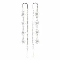 Marguerite ketten ohrringe in Silber - Maggie