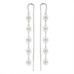 Marguerite ketten ohrringe in Silber - Maggie