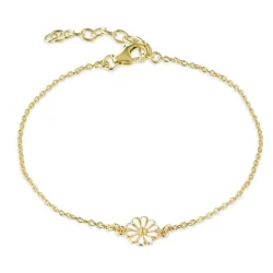 Marguerite Armband aus vergoldetem Sterlingsilber - Maggie