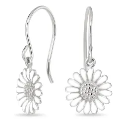 11 mm Marguerite Ohrringe in Silber - Matilda