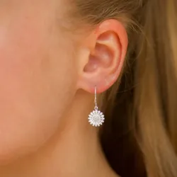 11 mm Marguerite Ohrringe in Silber - Matilda
