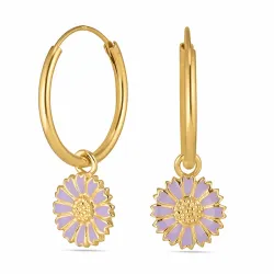 Marguerite violettem Kreole in vergoldetem Silber - Marie