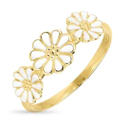 Marguerite Ring aus vergoldetem Sterlingsilber - Maggie
