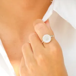 Marguerite Ring aus Silber - Matilda